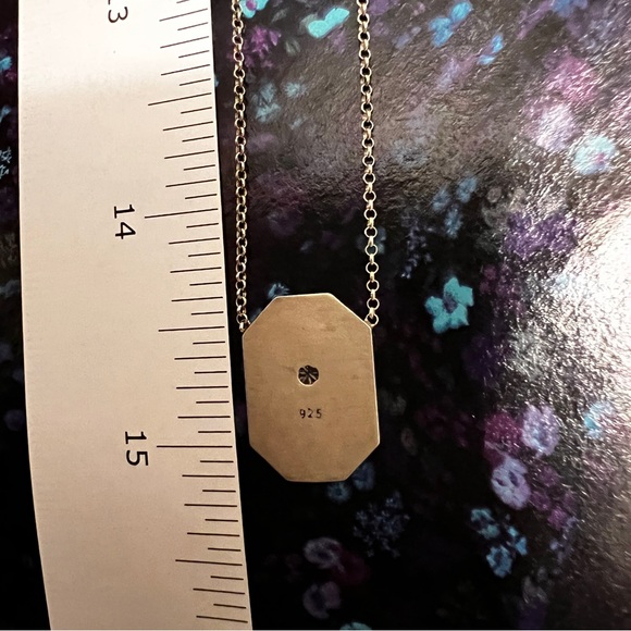 Sterling Silver Double Pendant Necklace- Protect Me- Charms Worn on Front & Back - Picture 5 of 11